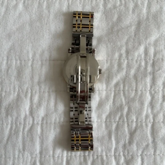 Burberry Gold and Silver Women's Watch - Picture 2 of 5